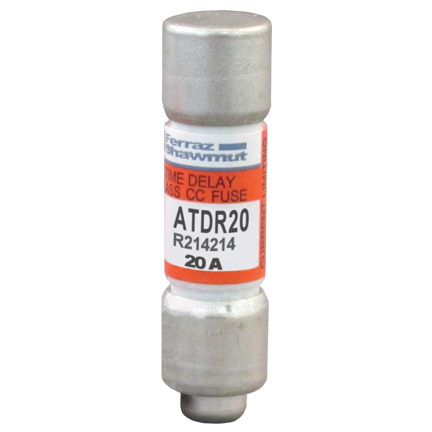 Mersen ATDR20 ATDR20 Mersen - Fuse ATDR - Class CC - Time-Delay 600VAC 300VDC 20A Ferrule Amp-Trap 2000®