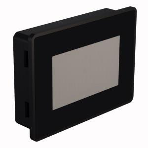 Turck TX104-00VPST TX100 HMI Series, 4 Display with TX VisuPro Runtime, High-Quality Plastic Housing with a Resistive Touch Screen, 4.3" TFT wide screen color display, LED backlight, 480 x 272 pixel resolution, 64 K colors, Resistive touch screen, 1 RJ45 Ethernet port, 1 serial interface (RS232, RS485, RS422), 1 USB host port, "