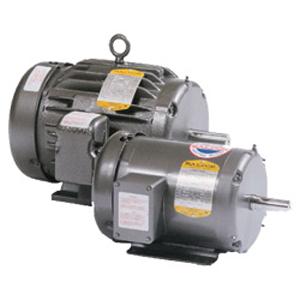 Baldor (ABB) M3457 Alternating Current Motor; General Purpose; 1/3HP; 48 Frame Size; 3600 Sync RPM; 230/460 Voltage; AC; TENV Enclosure; NEMA Frame Profile; Three Phase; 60 Hertz; Foot Mounted; Base; 1/2" Shaft Diameter; 3" Base to Center of Shaft; 9.62" Overall Length