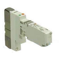 SMC VQ1401-51 VQ1000 Series, VQ1*0*, 5 Port Solenoid Valve, Plug-in Type, Base Mounted, New Style