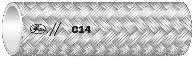 85702/6C14 X25FT Part Image. Manufactured by Gates.