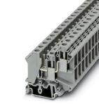 Phoenix Contact 3005196 1-level terminal block with double connection on one side, cross section: 0.5 - 10 mm², AWG: 24 - 6, width: 10.2 mm, color: gray