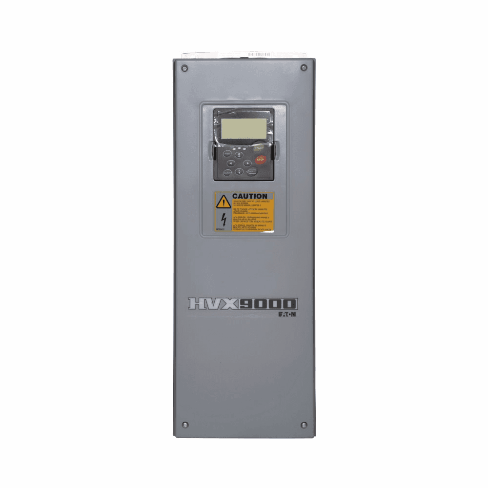 Eaton HVX04034B1C4K9P3 HVX04034B1C4K9P3 Eaton - HVX 9000 Intellipass Drive, 40 hp, NEMA 3R, 480V, With brake chopper, Communication: OPTC4 Lonworks Card, Power: Fused Drive Isolation, (2) Factory Installed Auxiliary Contacts, Frame size 6, 52A