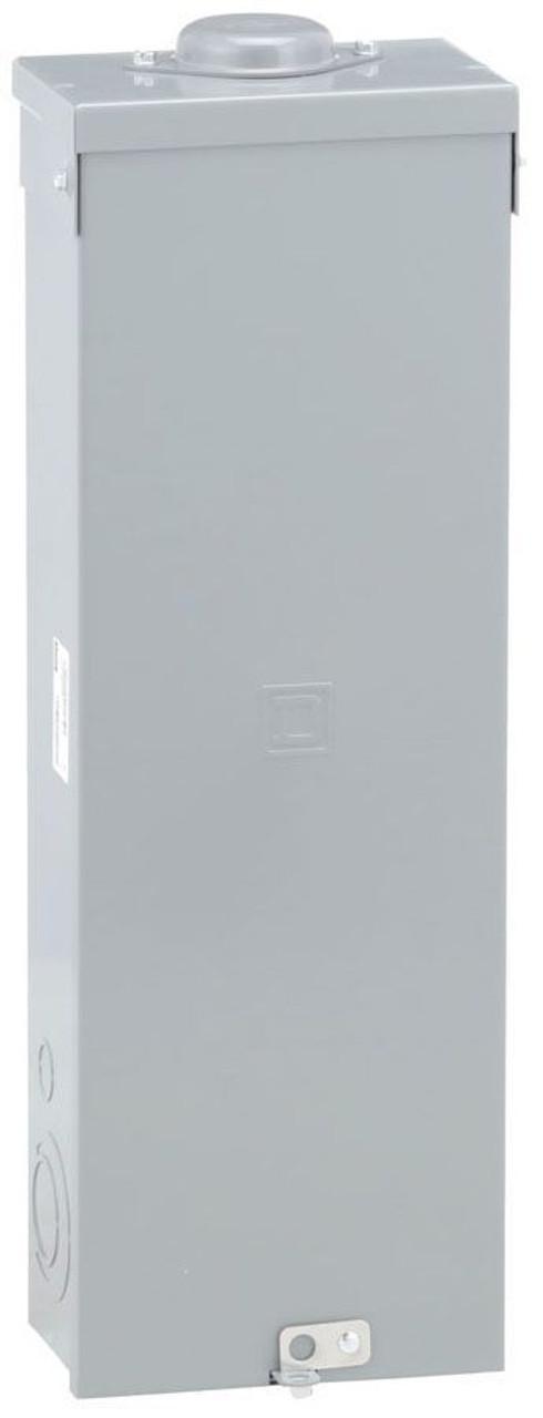 Schneider Electric Q22200NRB Square D by Schneider Electric Q22200NRB is an enclosure designed specifically for mold case circuit breakers. It supports a rated current range from 100A to 200A and falls under the Q-Frame sub-range. The dimensions of this product are H594mm x W194mm x D121mm (H23.39" x W7.64" x D4.75"), ensuring it can accommodate the specified circuit breakers within its steel construction. It offers a degree of protection rated at NEMA 3R, suitable for various environmental conditions. This enclosure is compatible with both 2 Pole and 3 Pole configurations, providing versatility in its application.