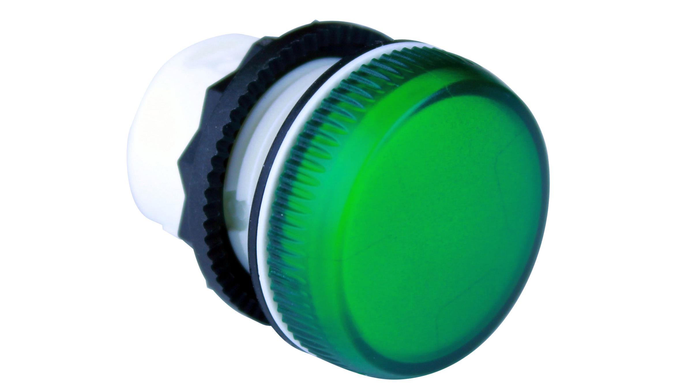 Sprecher + Schuh D7P-P3PN5G Sprecher + Schuh D7P-P3PN5G - D7 22mm Indicator Light, Plastic, Diffuser Lens, Green, 120V AC Green LED, Plastic Latch, Operator Only, UL Type 4/4X/13, IP66