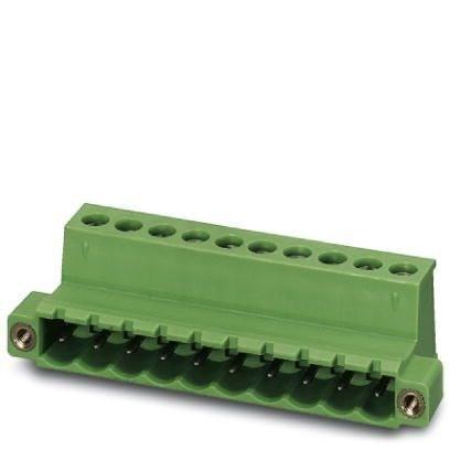 Phoenix Contact 1825608 PCB connector, nominal cross section: 2.5 mmÂ², color: green, nominal current: 12 A, rated voltage (III/2): 320 V, contact surface: Tin, type of contact: Male connector, number of potentials: 12, number of rows: 1, number of positions: 12, number of conne