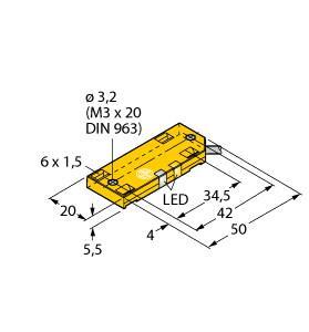 BC10-QF5.5-AN6X2/S250 Part Image. Manufactured by Turck.