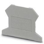 Phoenix Contact 3001022 End cover, length: 42.5 mm, width: 1.5 mm, height: 30.7 mm, color: gray