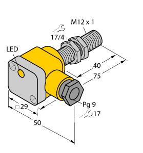 BI3U-EG12SK-AP6X Part Image. Manufactured by Turck.