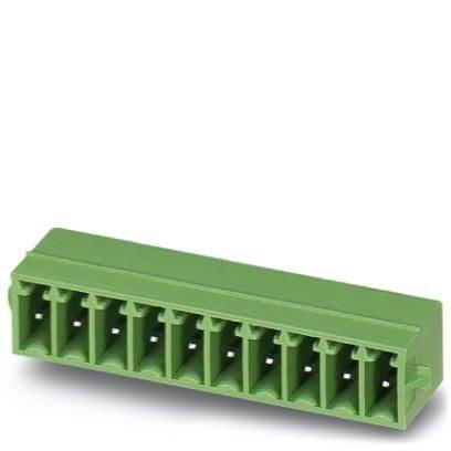 Phoenix Contact 1731772 PCB headers, nominal cross section: 1.5 mmÂ², color: green, nominal current: 8 A, rated voltage (III/2): 160 V, contact surface: Tin, type of contact: Male connector, number of potentials: 12, number of rows: 1, number of positions: 12, number of connecti