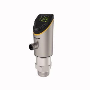 Turck LUS211-130-51-2UPN8-H1141 Ultrasonic Sensor, Level Control, Max. range 1300 mm, 4-digit, 2-colored, 12-segment display, rotatable by 180°, Housing is rotatable after mounting the process connection, G3/4 process connection, Sealing ring included in delivery (stainless steel ring with NBR seal), Blind zone: 13 cm, Range: 130 cm, Resolution: 1 mm, Aperture angle of sonic cone: ±16 °, 2 × switching outputs, PNP/NPN, NO/NC programmable, Transmission of process value and parametrization via IO-Link, "