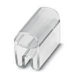 Phoenix Contact 1013818 Conductor marker carrier, transparent, unlabeled, mounting type: slide-on, cable diameter range: 2 ... 4 mm, lettering field size: 10 x 4 mm