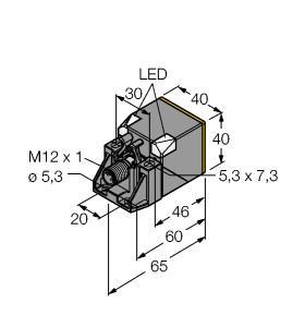 NI50U-QV40-AP6X2-H1141 Part Image. Manufactured by Turck.