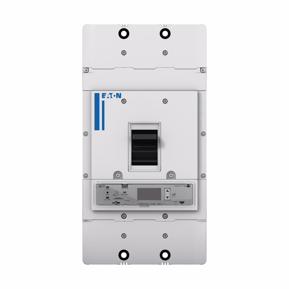 Eaton PDG44K0800P5ML PDG44K0800P5ML Eaton - Eaton Power Defense molded case circuit breaker, Globally Rated, Frame 4, Four Pole (100% N), 800A, 50kA/480V, PXR25 ARMS LSIG w/ Modbus RTU & Relays, Standard Terminals Load Only (PDG4X4TA800)