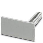 Phoenix Contact 0811969 Terminal strip marker carrier, height-adjustable, for end brackets CLIPFIX 15, CLIPFIX 35 and CLIPFIX 35-5, can be labeled with BMK...20 x 8 labels, or directly with the M-PEN or X-PEN