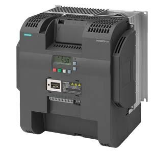 Siemens 6SL3210-5BE31-8CV0 SINAMICS V20 380-480 V 3AC -15%/+10% 47-6 Rated power 18.5 kW with 150% overload for 60 sec. small output overload: 22 kW with 110% overload for 60 sec. Integrated filter C3 I/O interface: 4 DI, 2 DQ, 2 AI, 1 AO Fieldbus: USS/Modbus RTU with built-in BOP 