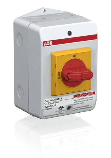 ABB Control EOT25U4P3-S1 EOT25U4P3-S1 ABB Control - UL508 4P SW 25A NF N3R