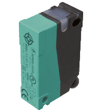 Pepperl + Fuchs NBB4-F1-E2-V3 Inductive sensor, Switching function: Normally open (NO), Output type: PNP, Installation: flush, Output polarity: DC, Output type: 3-wire, Construction type: Rectangular, Series: Rectangular type, Operating voltage: 10 ... 30 V DC, Type of voltage: DC, UL