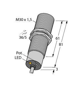 BC10-M30-VP4X Part Image. Manufactured by Turck.