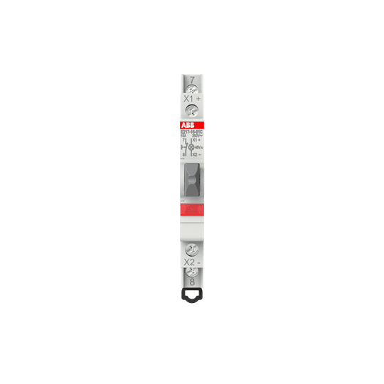 ABB Control E217-16-01C48 E217-16-01C48 ABB Control - E217-16-01C48Luminous Pushbutton,16 A,acc. to EN 250 V AC,0NO,1NC,0CO, El. Color:Grey,1LED,Red, MW:0.5