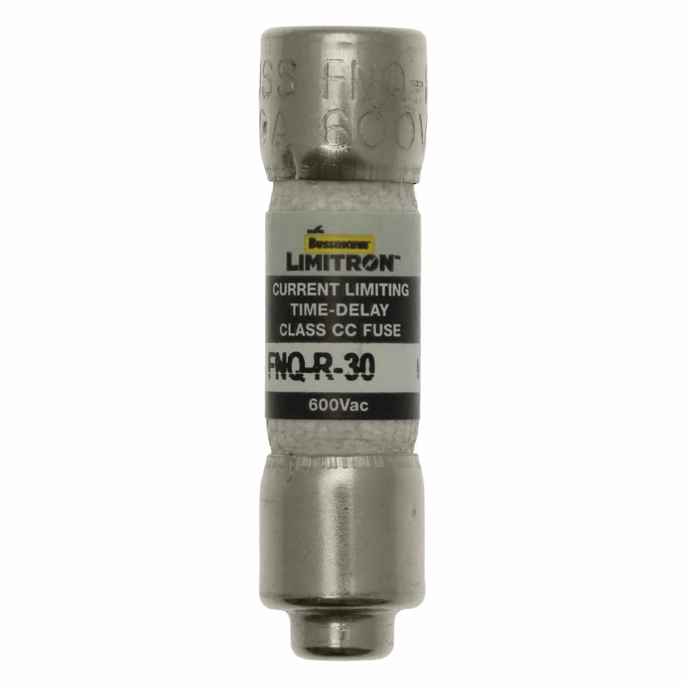 Eaton FNQ-R-1-3/10 Eaton Bussmann series FNQ-R fuse, 1.3 A, Class CC, Non-indicating, Ferrule end x ferrule end, 12 sec at 200%, 200 kAIC, Melamine tube, Standard, 600 V