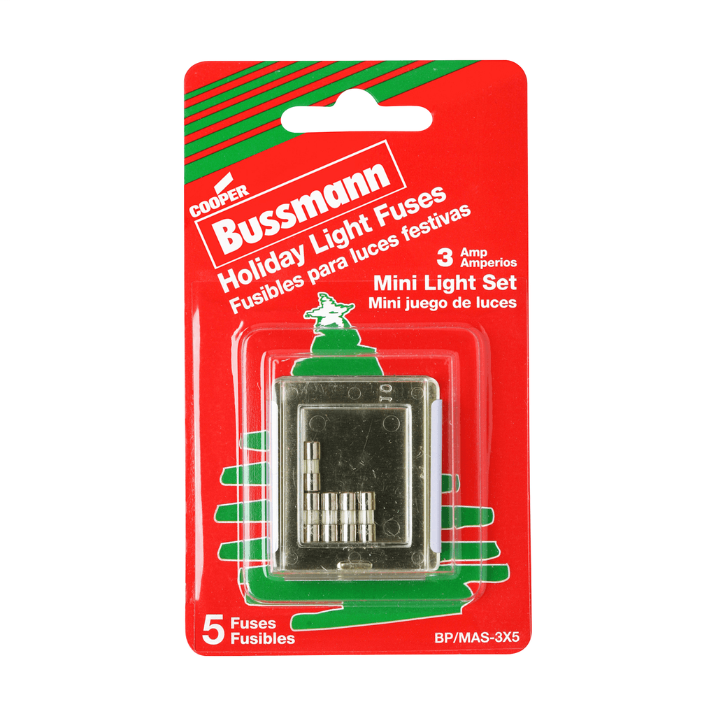 Cooper Bussmann BP/MAS-3X5 BP/MAS-3X5 Cooper Bussmann - XMAS Tree Light Fuse