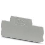Phoenix Contact 3030462 End cover, length: 83.5 mm, width: 2.2 mm, height: 39.7 mm, color: gray
