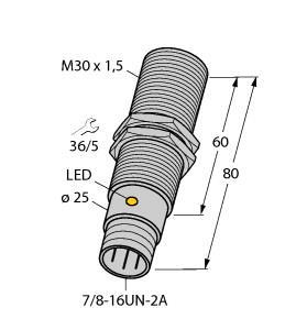 BI10-G30-AZ3X-B1131 Part Image. Manufactured by Turck.