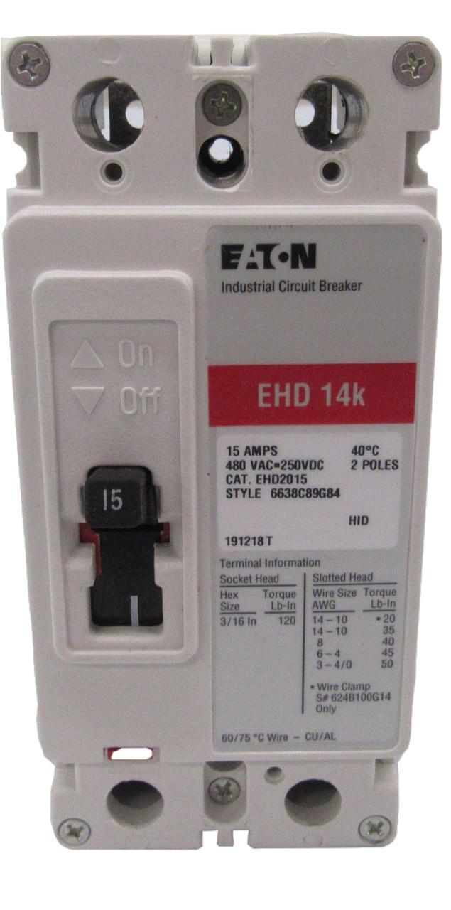 EHD2015 Part Image. Manufactured by Eaton.
