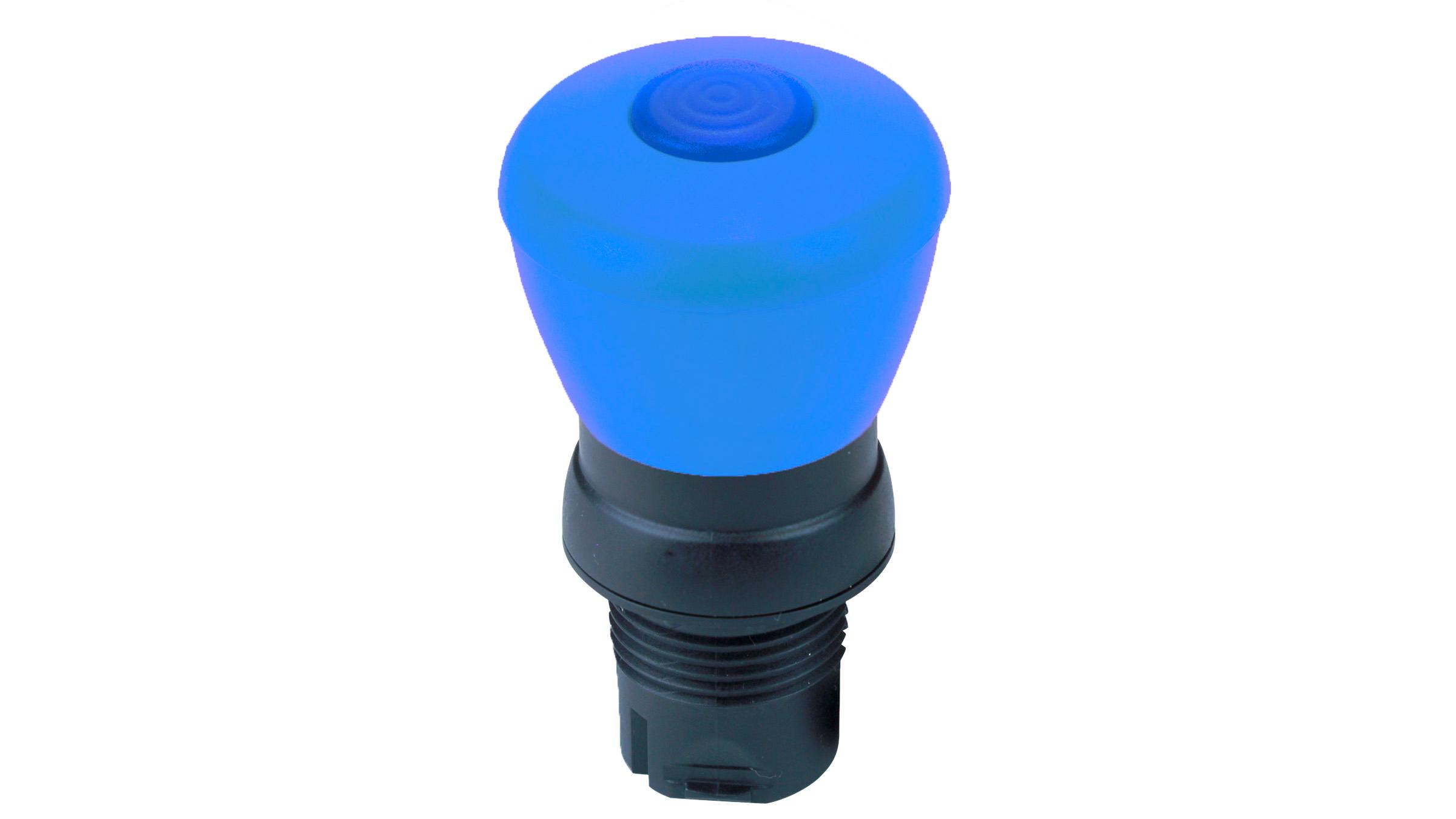 Sprecher + Schuh D7P-LMP46PN3WX20 Sprecher + Schuh D7P-LMP46PN3WX20 - D7 22mm Emergency Stop, Illuminated, Plastic, Mushroom 40mm Push-Pull 2 Position, Blue, 24V AC/DC Clear LED, Plastic Latch, 2NO Standard, UL Type 4/4X/13, IP66