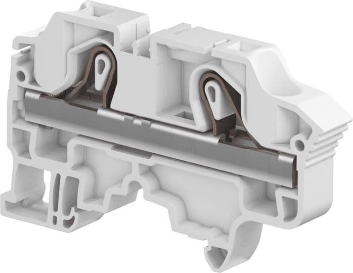 ABB Control 1SNK710010R0000 1SNK710010R0000 ABB Control - ZK10 PI-Spring clamp Terminal Block - Feed-through - Grey