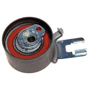 Gates T43165 Belt Tensioner Pulley; Smooth/Backside Contact Surface; 29MM Inside Diameter; 32MM Width; 59MM Outside Diameter; Spring Tensioner Type; Steel