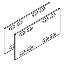 Eaton 9G-8014 9G-8014 Eaton - EXPANSION SPLICE PLATES, FOR 3" NEMA / 4" HEIGHT TRAY, HOT DIP GALVANIZED, PAIR