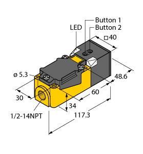 RU200-CP40-2UP8X2T/S10 Part Image. Manufactured by Turck.