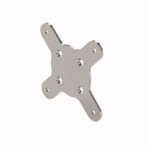 Turck TXF-MV-02 TXF700 HMI Series Accessories, VESA Adapter Plate for TXF700, , Dimensions: 96.5 × 96.5 mm, 4 mounting holes, Ø 5.5 mm