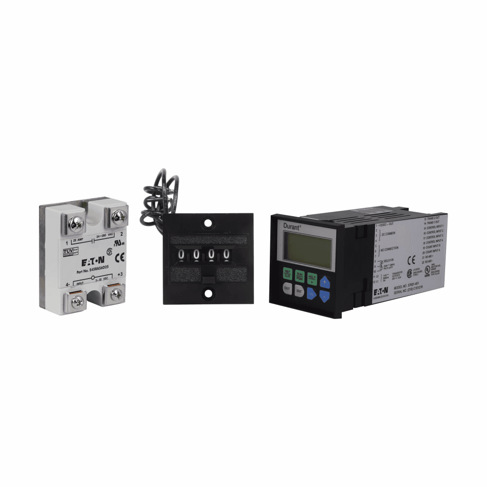 Eaton 7-Y-41337-402-ME 7-Y-41337-402-ME Eaton - ME Series Totalizer; 7-digit; 24 VDC; Base Mounting; No Reset; 1000 CPM