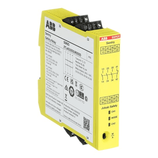 ABB Control 2TLA010051R0100 2TLA010051R0100 ABB Control - SENTRY SSR20M 85-265 VAC/DC