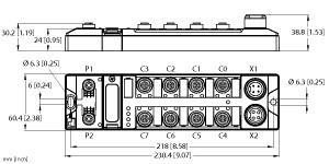 TBEN-L4-16DXP Part Image. Manufactured by Turck.