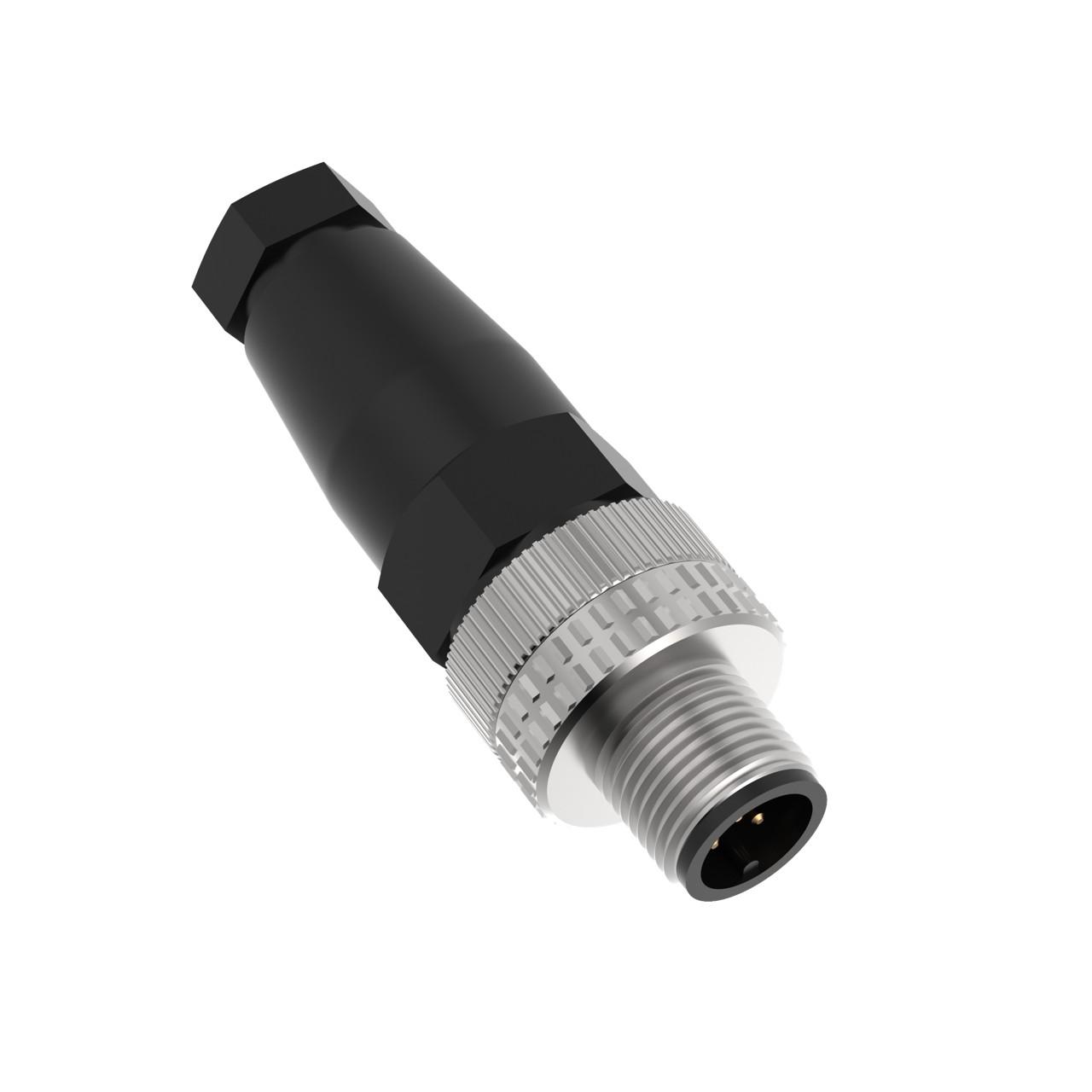 Banner FIC-M12M5 Banner Engineering FIC-M12M5 is a field-wireable connector designed for automation applications, featuring a 5-pin Euro-style M12 male connection type. This part facilitates the establishment of secure connections in various industrial environments.