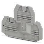 Phoenix Contact 3047293 End cover, length: 69.9 mm, width: 2.2 mm, height: 57.5 mm, color: gray