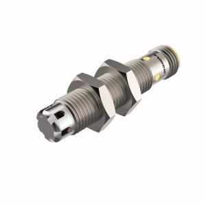 Turck CMTH-M12-IOL6X2-H1141 Humidity and Temperature Sensor, For Condition Monitoring with IO-Link, Operating voltage 18…30 VDC, Sensor for condition monitoring, Accurate temperature and humidity measurement, Sensor-2-cloud compatible, DC 4-wire, 18…30 VDC, M12 × 1 male connector, Configuration and communication via IO-Link v1.1, Smart sensor profile 4, Continuous process values for temperature and humidity, Temperature monitoring with adjustable switching thresholds or windows, Humidity monitoring with adjustable switchin