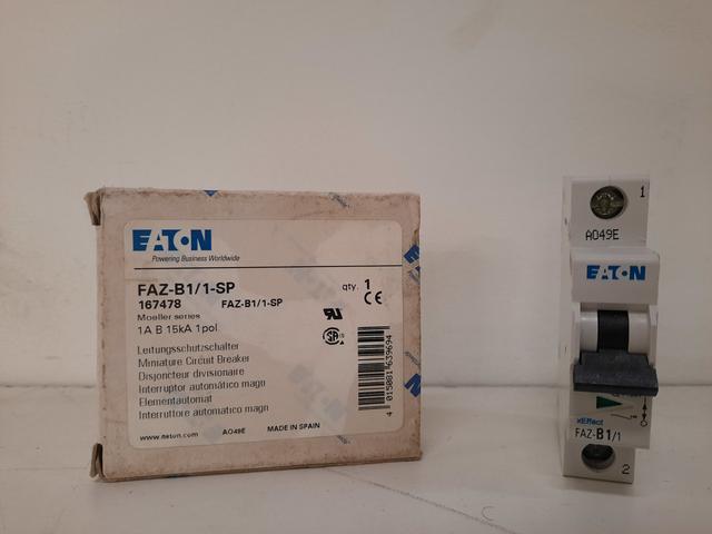 FAZ-B1/1-SP Part Image. Manufactured by Eaton.