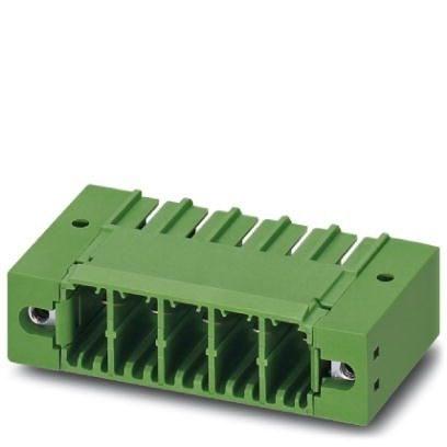 Phoenix Contact 1720796 PCB headers, nominal cross section: 6 mmÂ², color: green, nominal current: 41 A, rated voltage (III/2): 630 V, contact surface: Tin, type of contact: Male connector, number of potentials: 2, number of rows: 1, number of positions: 2, number of connections