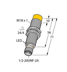 NI12U-G18-ADZ30X2-B3331 Part Image. Manufactured by Turck.