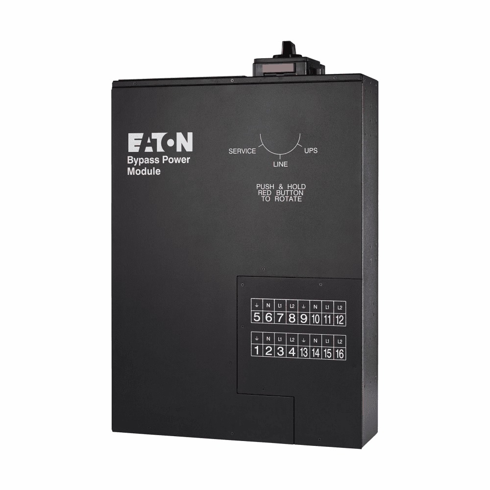 Eaton BPM125HW BPM125HW Eaton - Eaton Bypass Power Module (BPM), 3U, Hardwired input