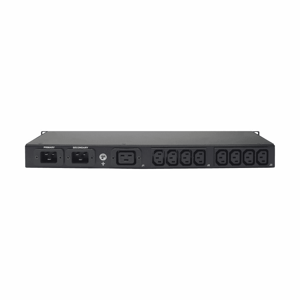 Eaton T2235-C1-CFB09L T2235-C1-CFB09L Eaton - Eaton eATS ePDU, 1U, (2) L5-30P input, 2.88 kW max, 110-125V, 24A, 9 ft cord, Single-phase, Outlet: (8) 5-15R