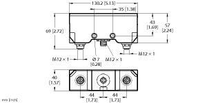 TNSLR-Q130-EN Part Image. Manufactured by Turck.