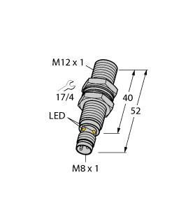 BI4U-M12-AP6X-V1131 Part Image. Manufactured by Turck.