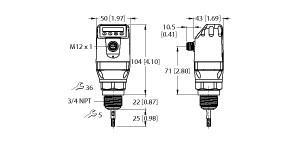 LS-534-0000-LIU22PN8X-H1151 Part Image. Manufactured by Turck.