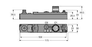 Turck SCOB-10S-0001 piconet Stand-alone Module for CANopen, 1-channel Incremental Encoder Interface, , Incremental encoder interface, 1‐channel, Configuration interface, Parameterizable functions, Supported via I/O‐ASSISTANT 2, Direct connection to the fieldbus, Fibre-glass reinforced housing, Shock and vibration tested, Encapsulated module electronics, Metal connector, Degree of protection IP67